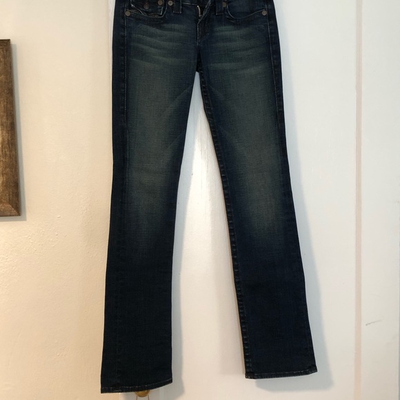 Cute dark blue boot cute True Religion jeans - Picture 5 of 7